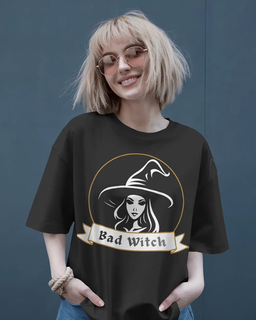 Bad Witch oversized graphic tee by House of Swoon