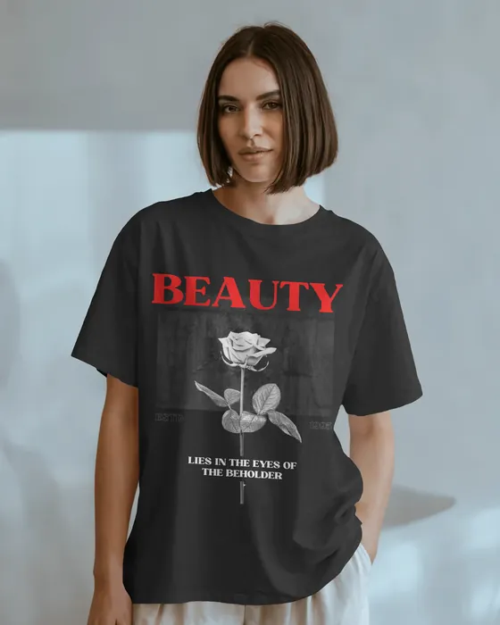 Beauty oversized tee