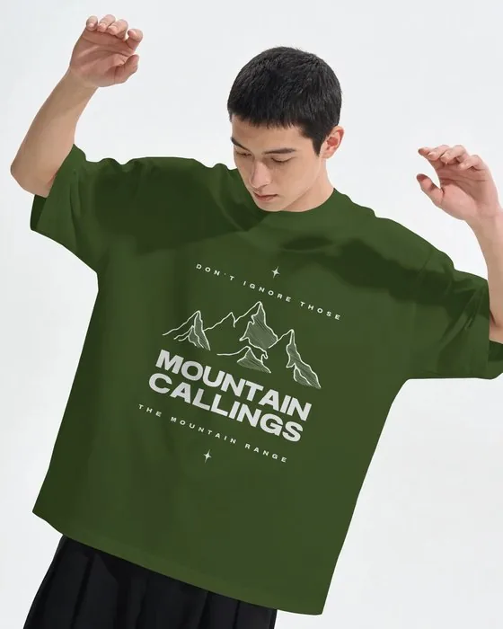 Mountain Callings oversized tee
