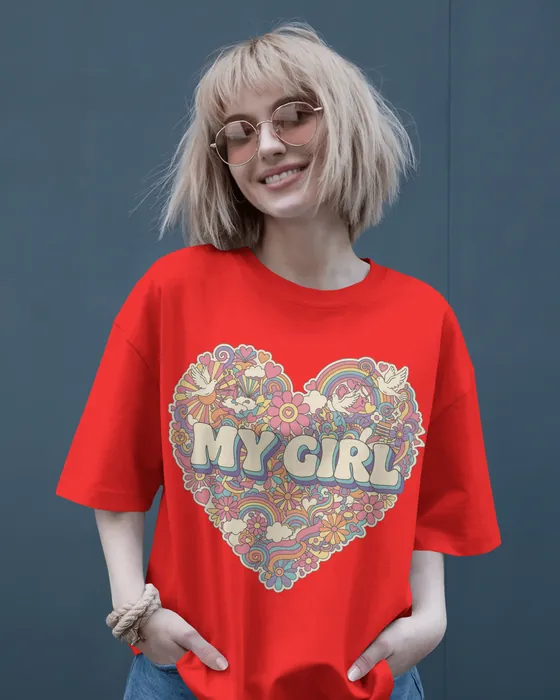 My Girl oversized tee