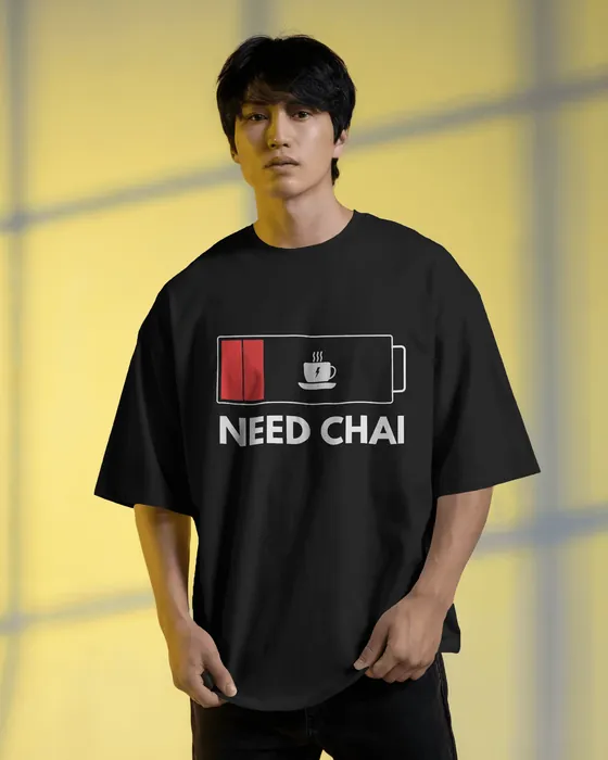 Need Chai oversized tee