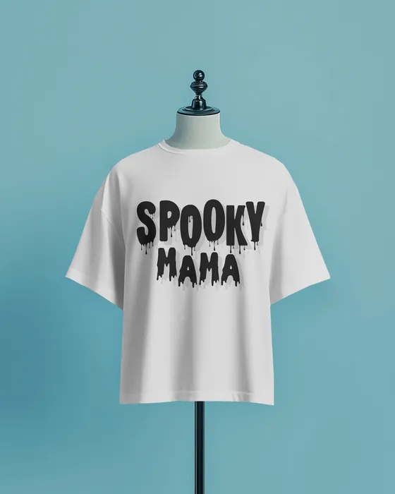 Spooky Mama oversized tee
