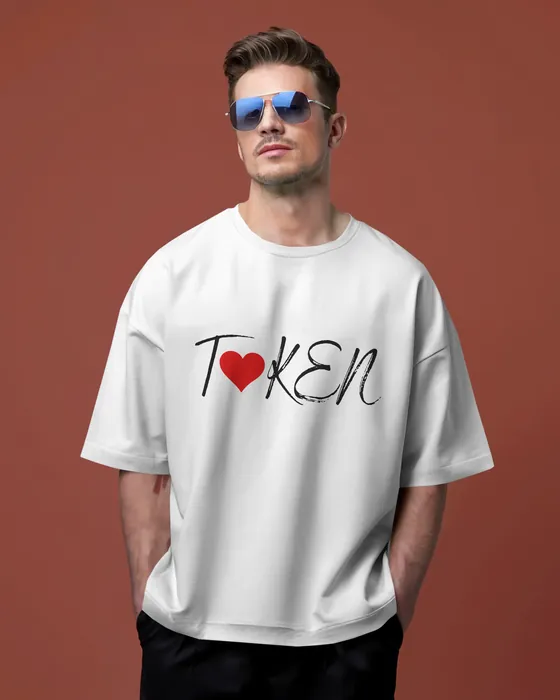 Token oversized tee