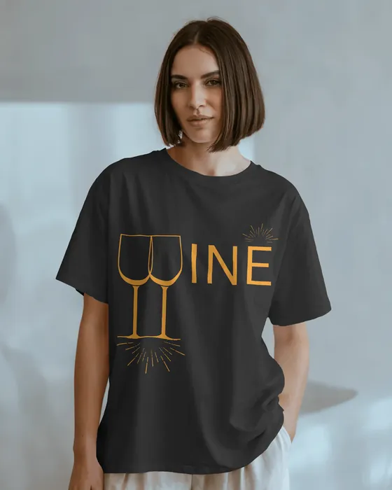 Double Pour oversized tee